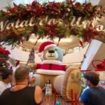 Magia e encantamento marcam a chegada do Papai Noel no Aparecida Shopping